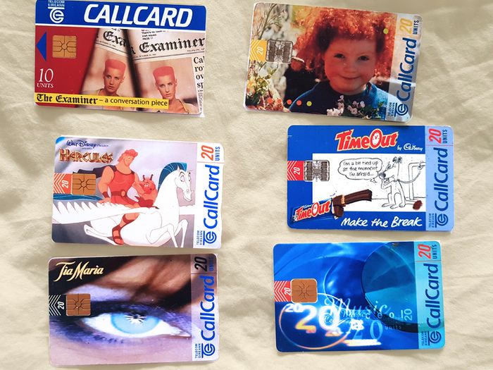 Call Cards - set of 6