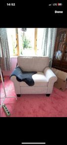 brand new arm chair