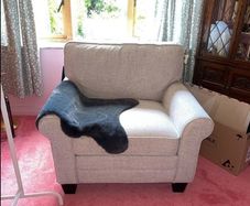 brand new arm chair