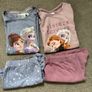 Set of 2 frozen girls pj 6-8 years 122/128cm Image 3