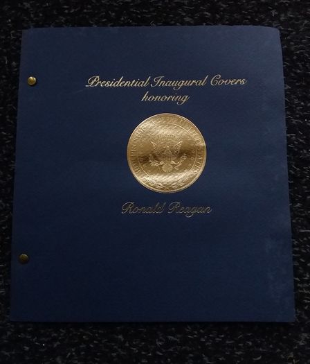 USA Stamps : 1981 Presidential Inaugural Covers Honoring Ronald Reagan - Souvenir Folder