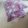 3 embroidered cotton cushion covers, brown Image 5