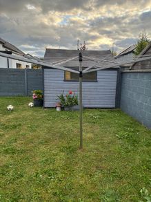 Brabantia Rotary Washing Line (Large) 6ft High / 7ft Span With Cover