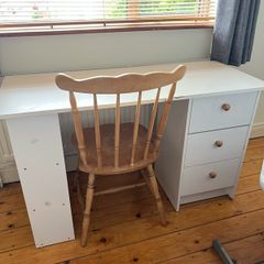 Desk and chair