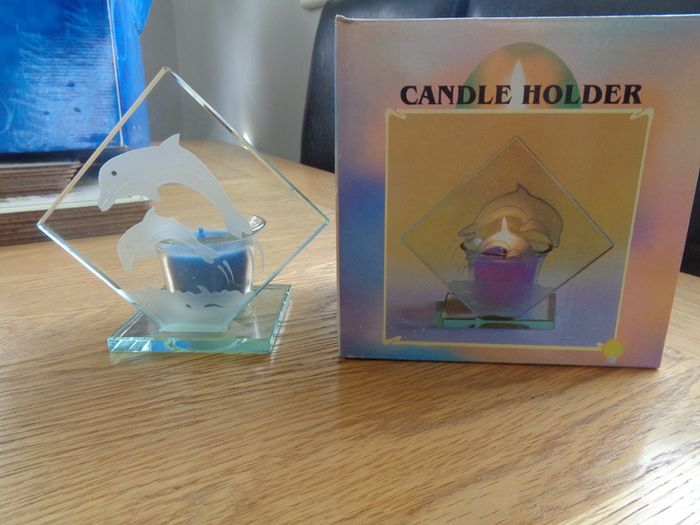 Glass Candle Holder for Sale