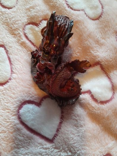 Red dragon ornament