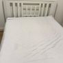 King Size Bed Frame + Novilla Memory Foam Pocket Sprung Mattress & Cover Image 4