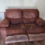 2 seater and Armchair recliner Image 3