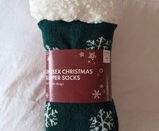 Christmas slipper socks (Size 9-11.5)