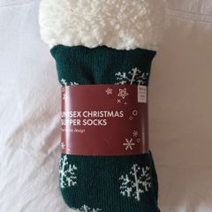 Christmas slipper socks (Size 9-11.5)