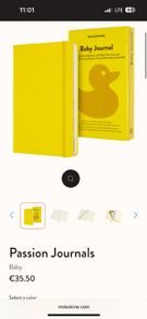 Moleskine Passion Baby Journal
