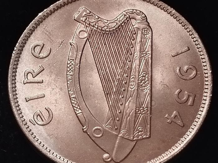 #876 - Ireland - 1954 - Florin - UNC - KM.15a