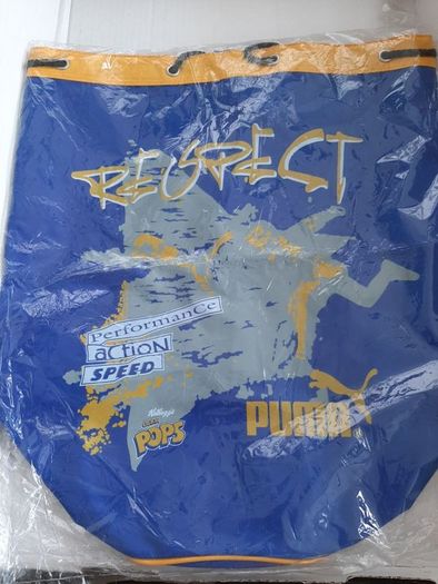 new Puma duffle bag in wrapping