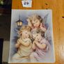 Vintage Catholic Devotional Art Print Cards X 207 Dimensions 8" X 10". In Good Condition.  See Photos For Same. Image 6