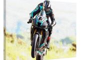 Michael Dunlop Canvas Wall Art Print