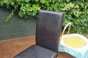 Brown chairs