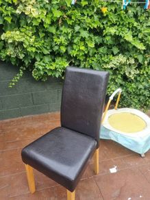 Brown chairs