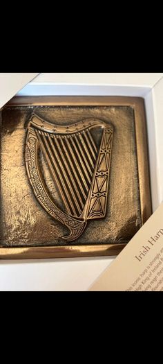 wall plaque wild goose harp