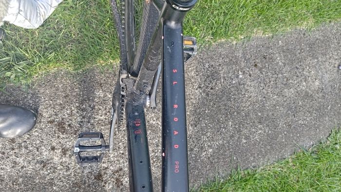 hybrid bike, size large