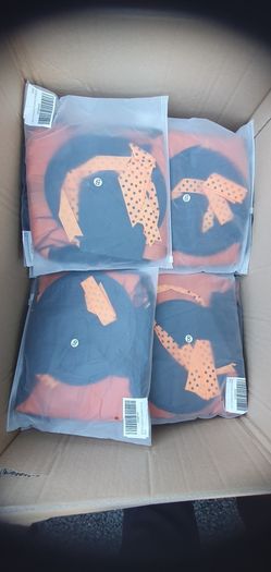 Job lot of 25  Halloween girls pumpkin witch costume