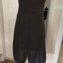 dress black print with back detail size 12 Image 4