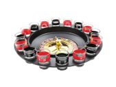 Fun Table Game Set Spin Shot Glass Roulette Wheel Turntable
