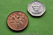 Jamaica coins.