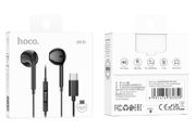 Hoco M101 Crystal Joy Type-C Wired Earphone Black