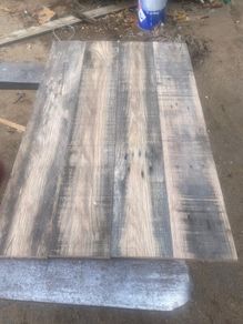 Reclaimed oak paneling