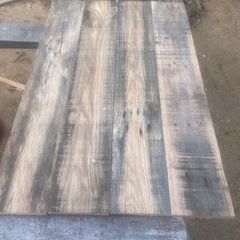 Reclaimed oak paneling