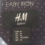 H&M deep navy shirt - size M slim fit - never worn.... Image 3