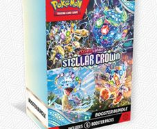 Pokemon TCG Scarlet  Violet, Stellar Crown Booster Bundle (6 Booster Packs)