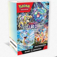 Pokemon TCG Scarlet  Violet, Stellar Crown Booster Bundle (6 Booster Packs)