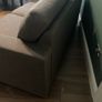 Large 3 Seater Dark Grey Sofa Image 7