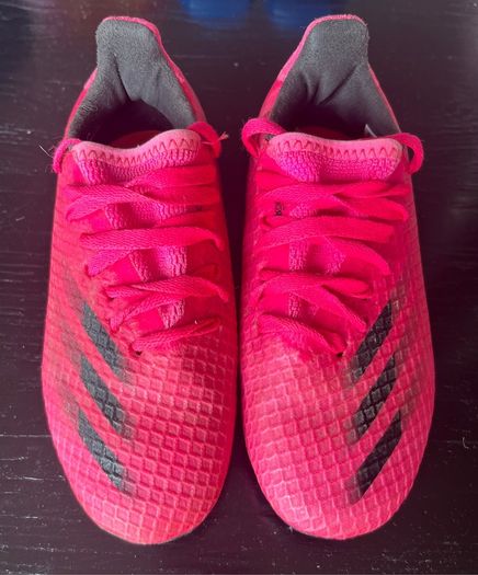 Girls pink Football shoes adidas X GHOSTED.3 FG Sz UK 10.5 EUC