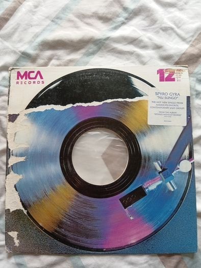 Nu Sungo / Del Corazon 12" Vinyl Single Spyro Gyra