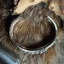 1 Set of Teeth Silver Bangle Weird Odd Unusual Image 4