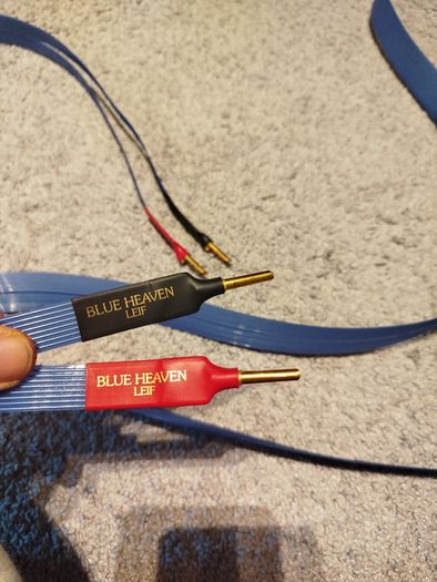 Nordost blue heaven 2x3 meters speakers cable hi-end.