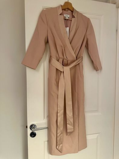 Coast Premium Wrap Dress (Blush Pink, New with Tags)