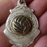 Vintage Sterling Silver Gaelic Football medal in presentation case Image 8