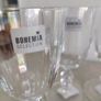 Set of 4  Bohemia Bubble Stem Glasses, Made in EU Stemware, Water Wine Stem Glasses, Crystal Goblets, Original Stickers Image 2