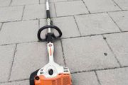 Stihl KM RC 56 Kombi hedge trimmer with extra long reach.