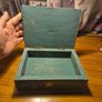 Rare Find: Vintage 1940s Art Deco Wooden Trinket Box Image 3