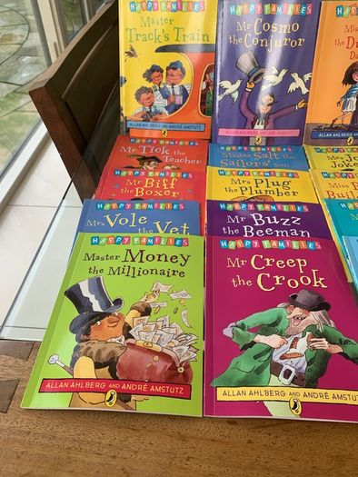 Happy Families books