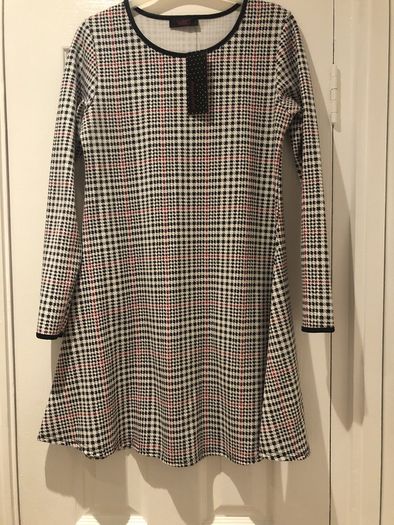 Check Dress BNWT