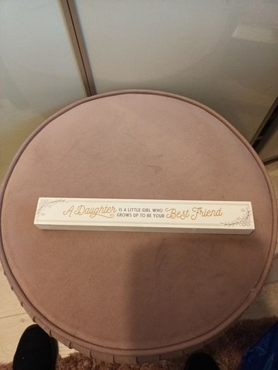 home decor wooden Daughter plaque