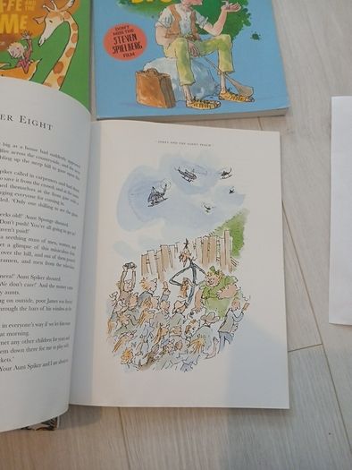 Roald Dahl large coloured illustrated book set