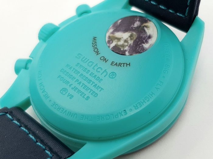 Set of Four Omega Moon Swatch