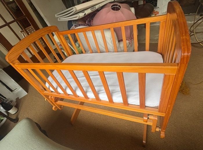 Wooden Swinging Crib