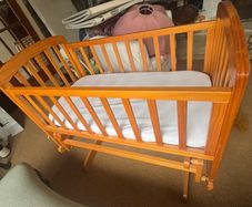 Wooden Swinging Crib
